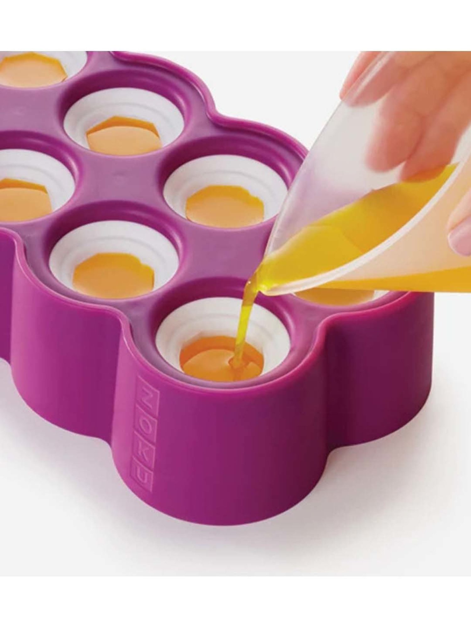 Zoku Frozen Treat Purple Polypropylene 8-In-1 Ring Pop Mould (0.02 L)