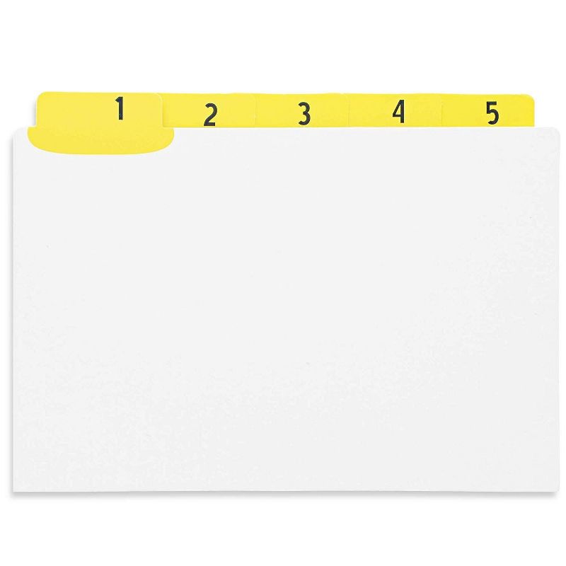 6pk 100 per pack 4" x 6" Blank Index Cards Primary Assorted Colors - Top Notch Teacher Products