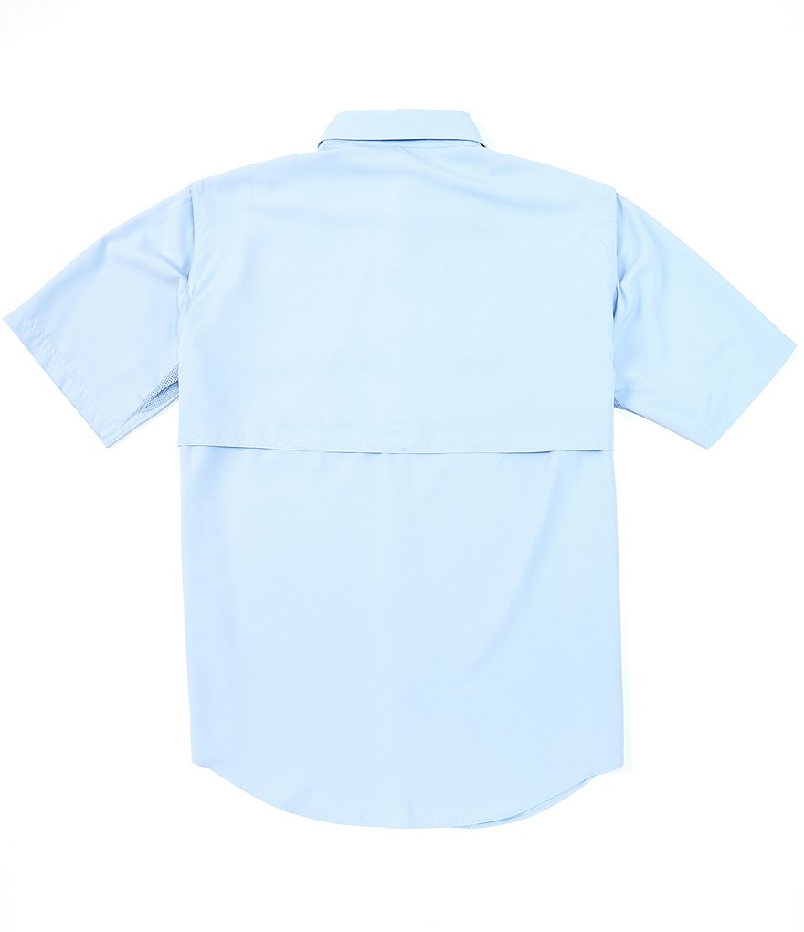 Roundtree & Yorke Performance Short-Sleeve Capeback Sportshirt
