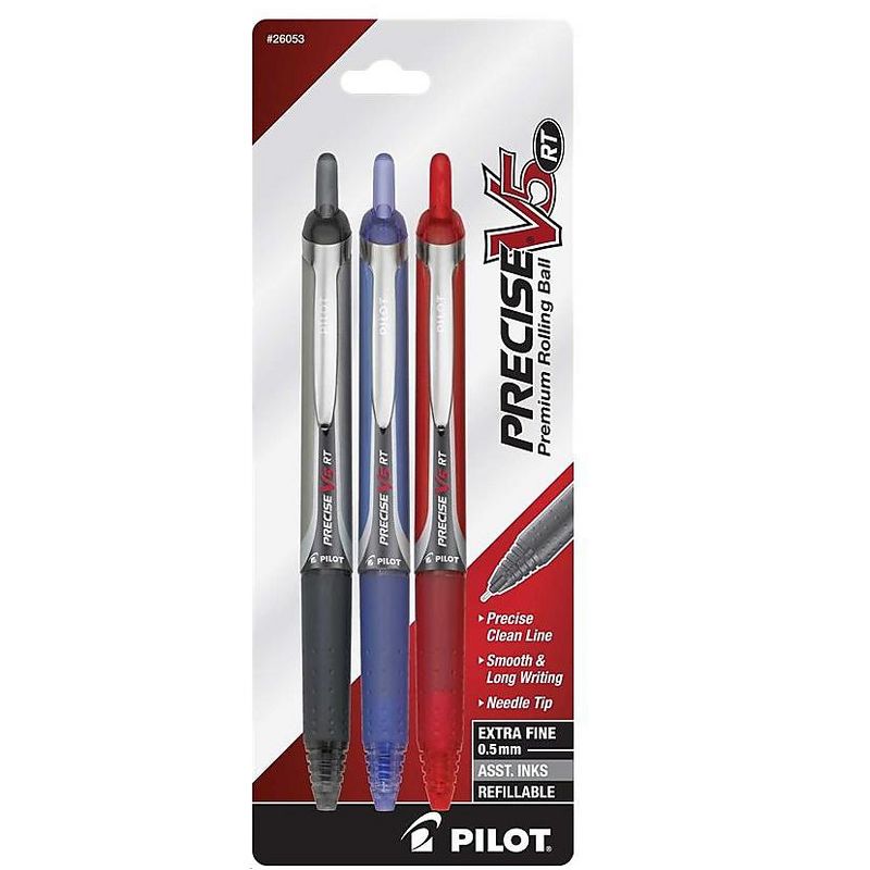 Pilot Precise V5 RT Retractable Rollerball Pens 666246