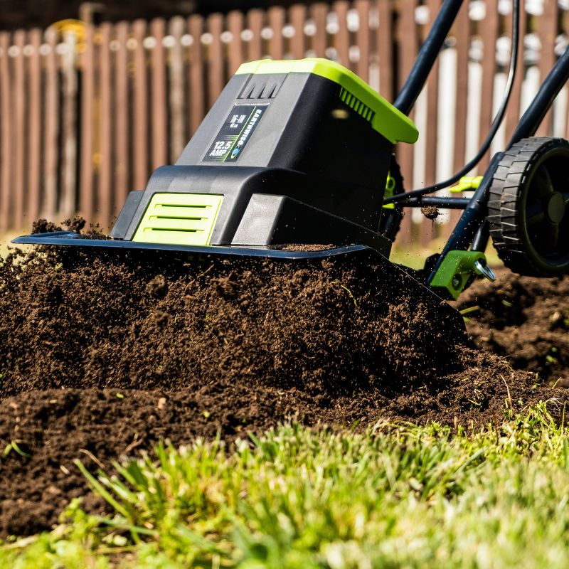 11" 6.5 Amp Corded Electric Tiller/Cultivator - Earthwise