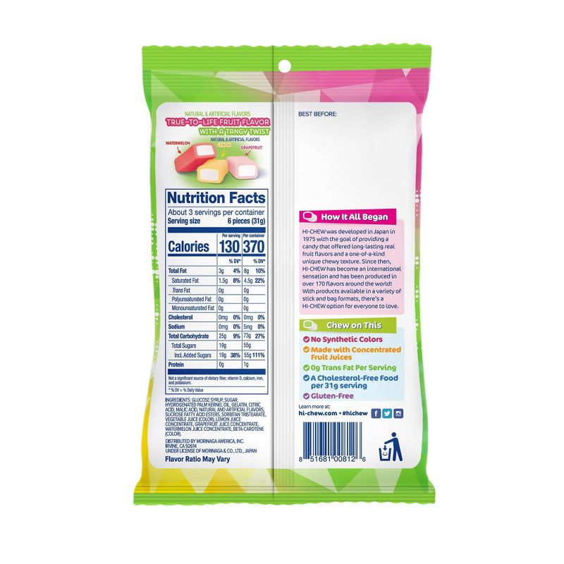 HI CHEW Sweet and Sour Mix - 3.17oz