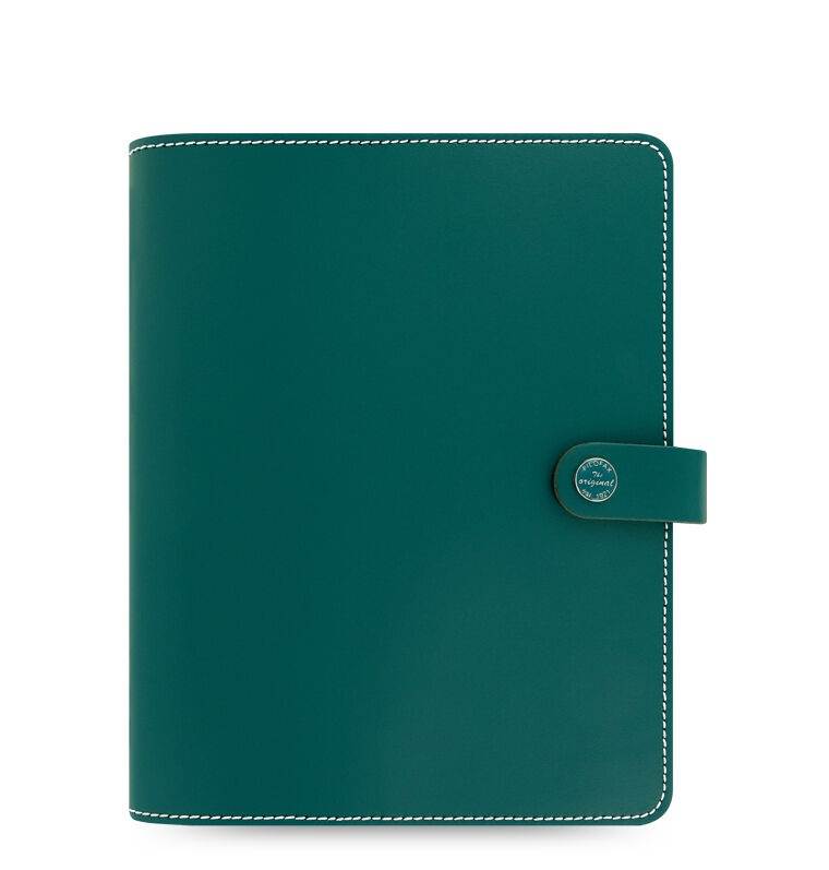 Filofax Original Organizer Dark Aqua A5 - Made in the UK - New - 022383