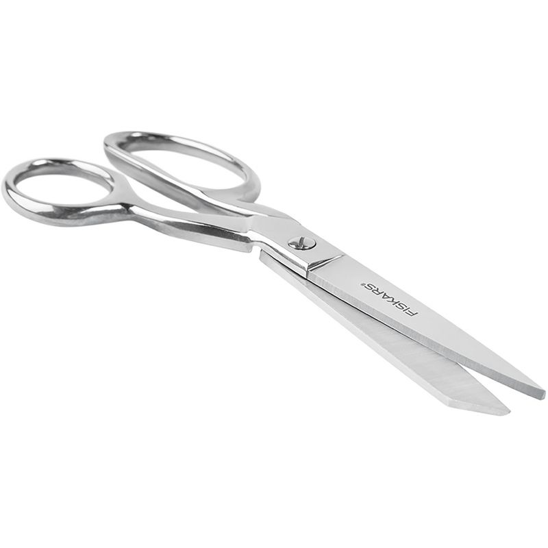 Fiskars Premier Forged RazorEdge Bent Scissors 8"