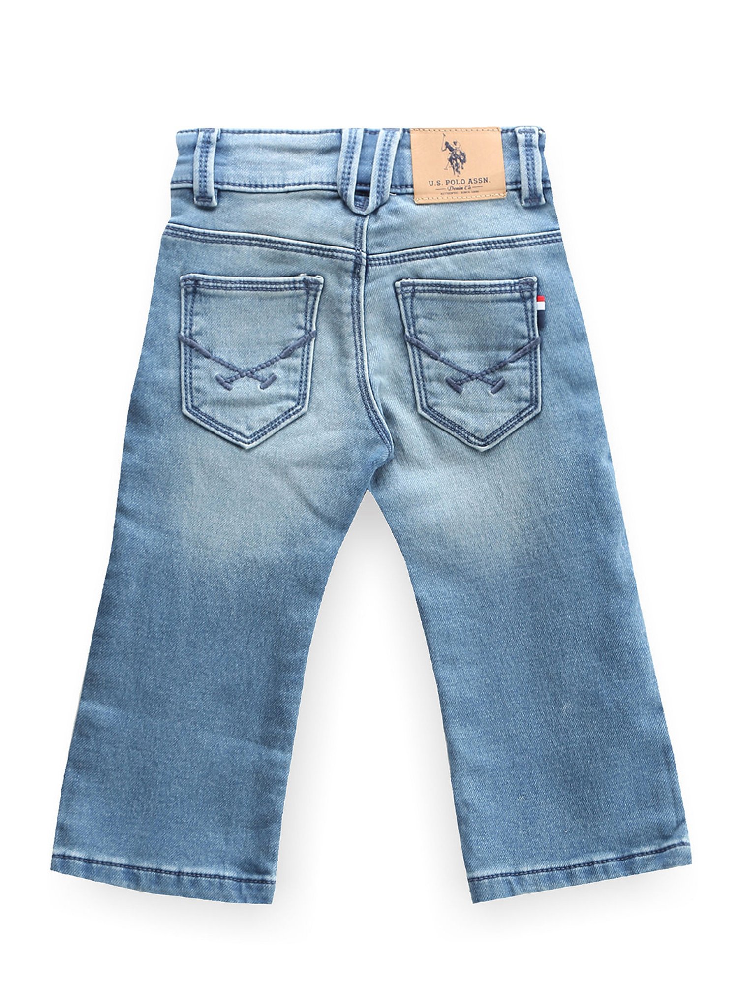 U.S. Polo Assn. Boys Blue Solid Jeans