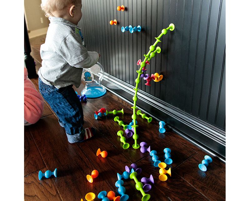  Fat Brain Toys Squigz FA088-2 50 Piece Set