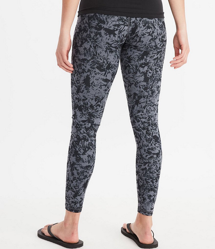 Aventura Shavonne Printed Jacquard Stretch Pull-On Leggings