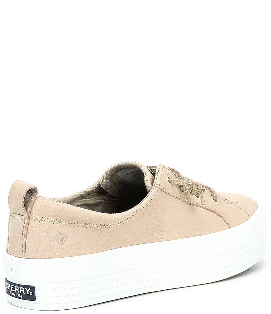 Sperry Women's Crest Vibe Leather Platform Sneakers