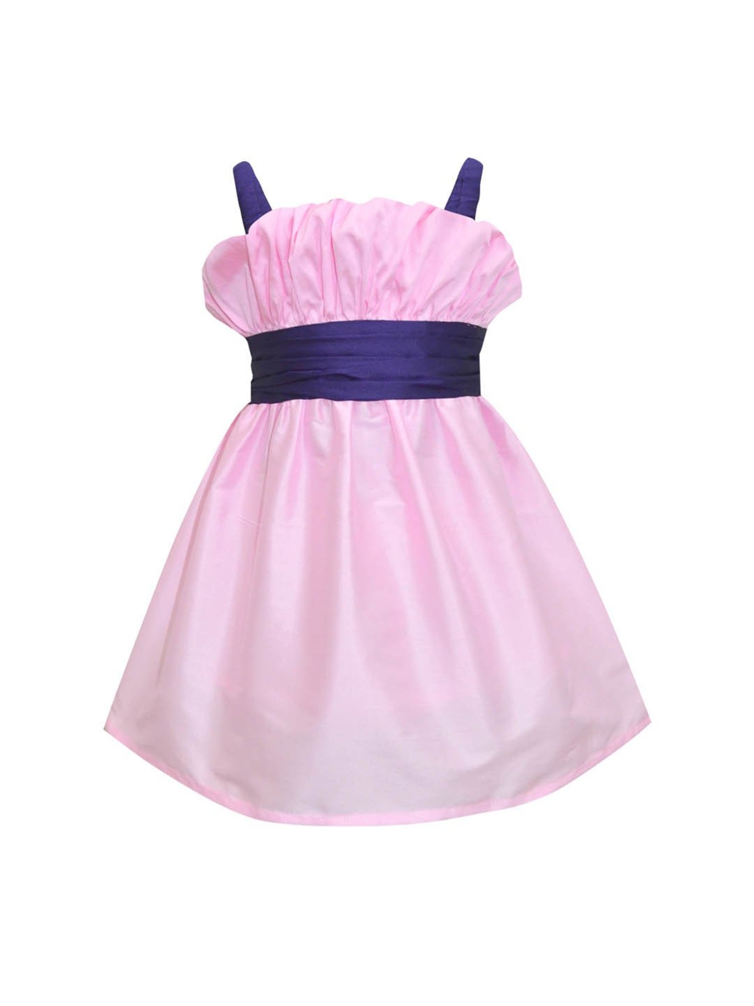 A.T.U.N. Light Pink Solid Dress