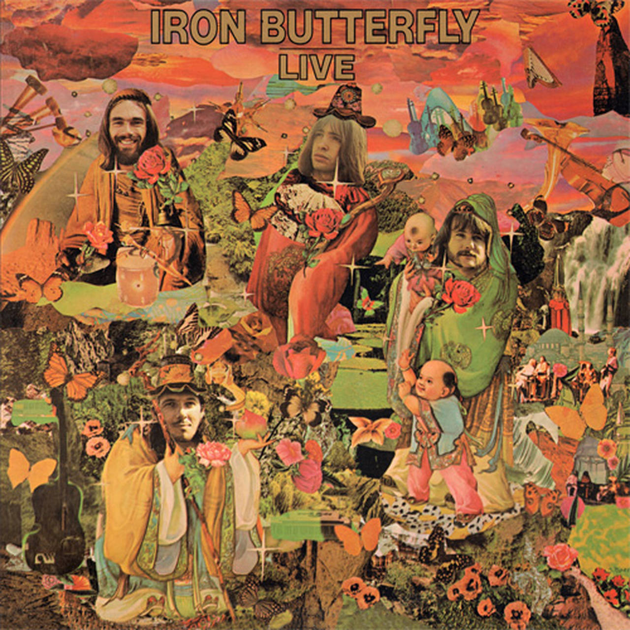 Iron Butterfly Iron Butterfly Live 180g LP (Vinyl)