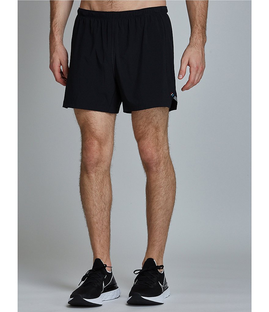 Roundtree & Yorke Active Waist 9#double; Inseam Performance Shorts