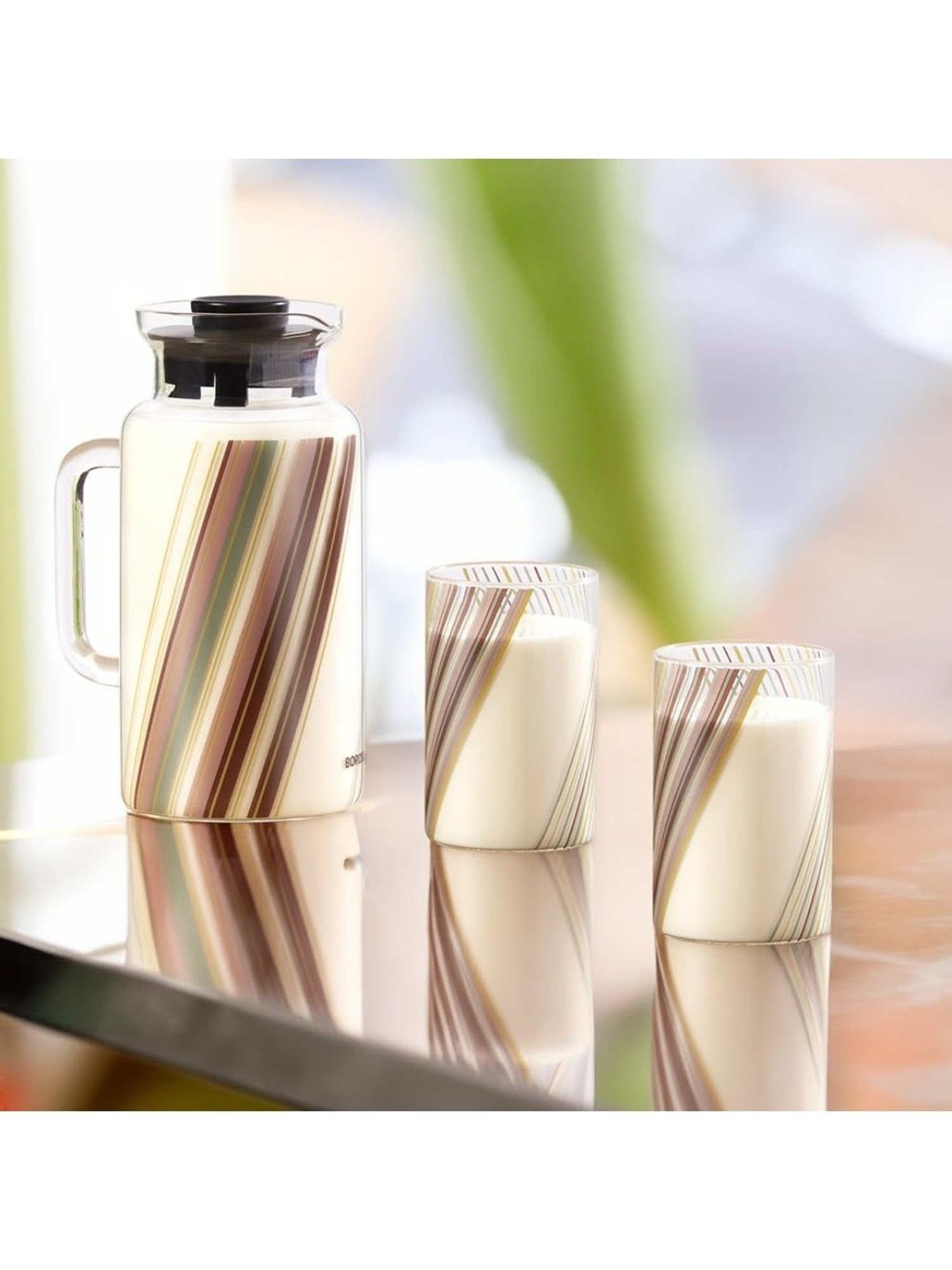 Borosil Silver Stainless Steel Wonder Jug (5700 ML)