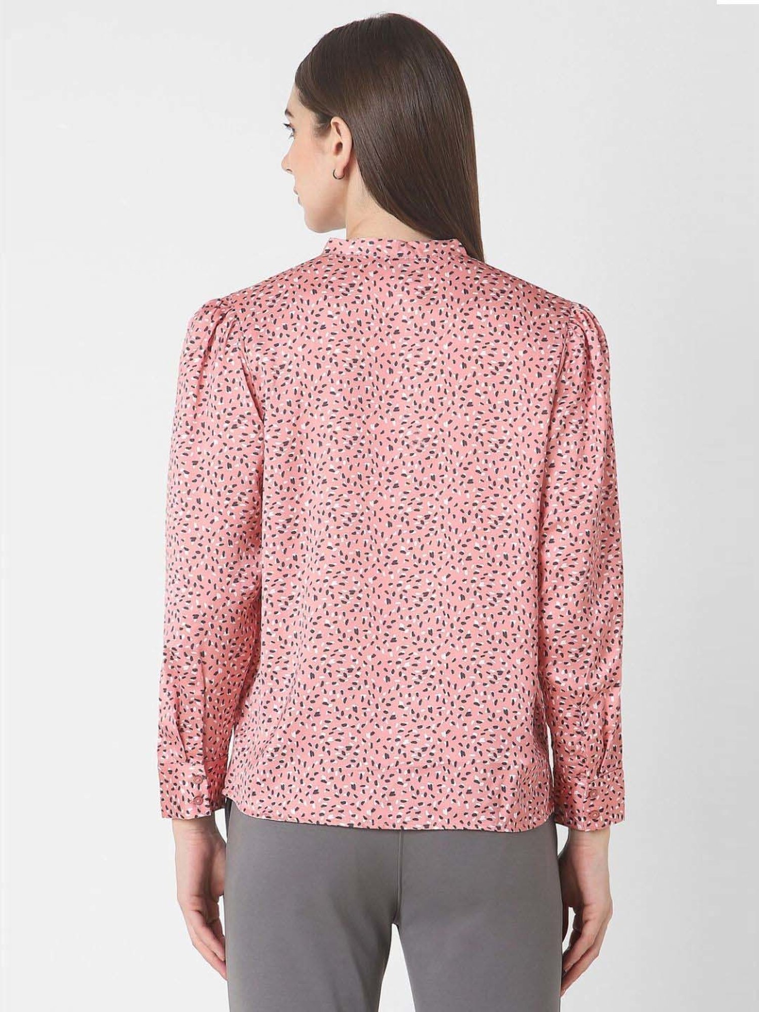 Van Heusen Pink Printed Top
