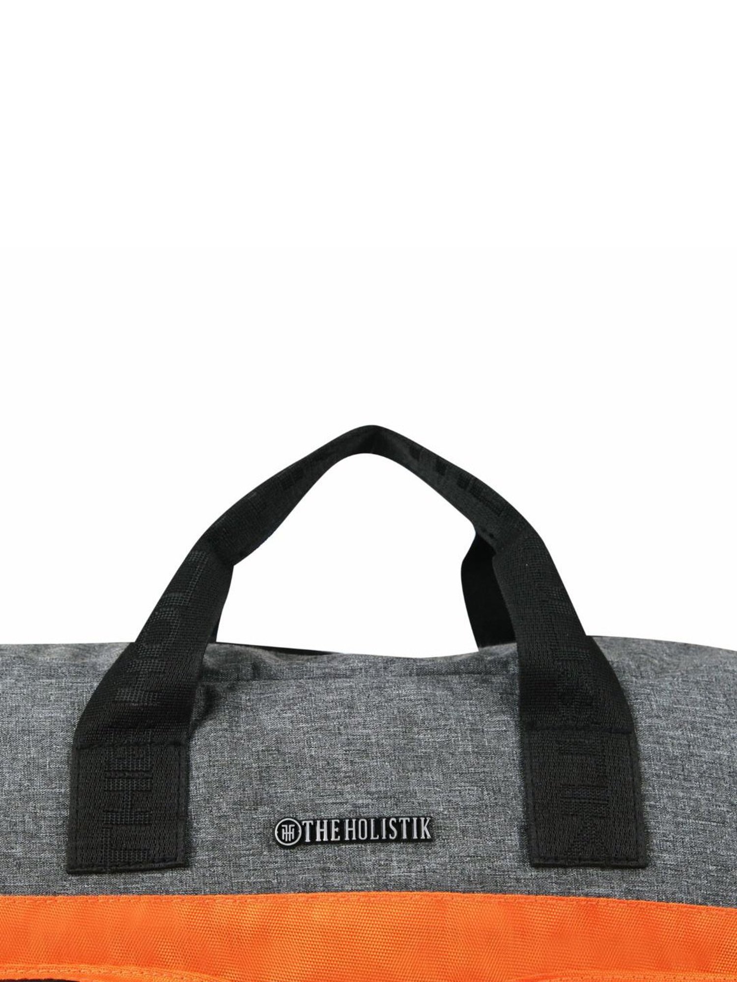 THE HOLISTIK Rovio Orange & Grey Medium Laptop Messenger Bag - 11.07 inches