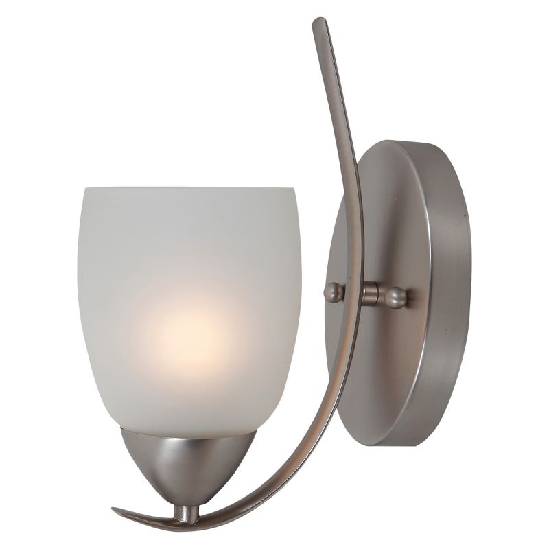 Yosemite 1-Light Wall Sconce - Brushed Nickel