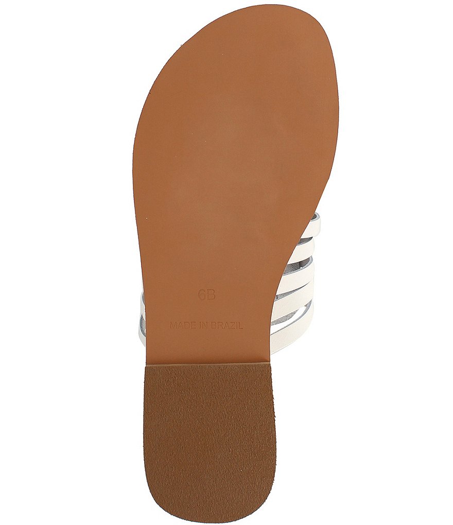 Splendid Talula Leather Huarache Slide Sandals