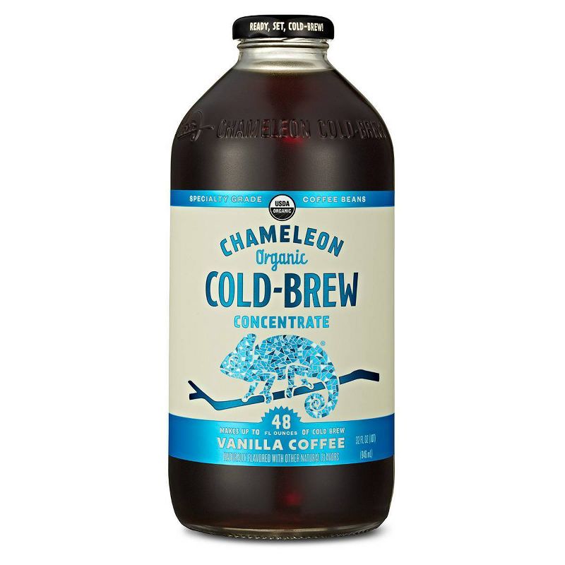 Chameleon Cold Brew Vanilla Coffee Concentrate - 1qt