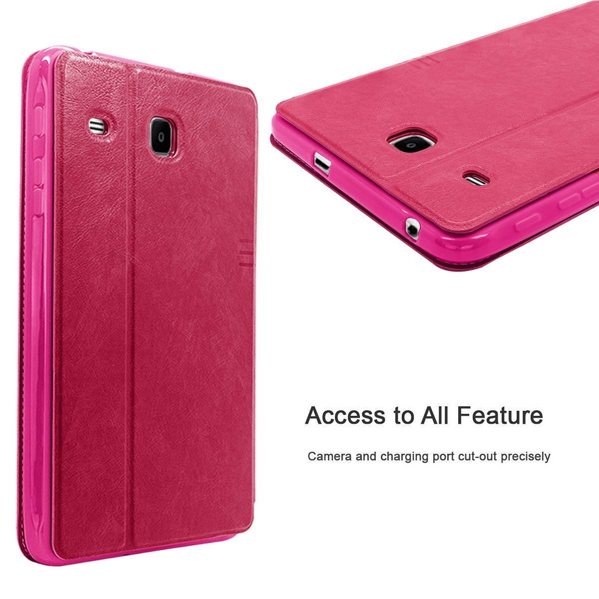 Mignova Samsung Galaxy Tab E 9.6 Case - Slim Lightweight Stand Cover for Samsung Galaxy Tab E 9.6 inch SM-T560 T561 + Free Screen Protector and Stylus pen