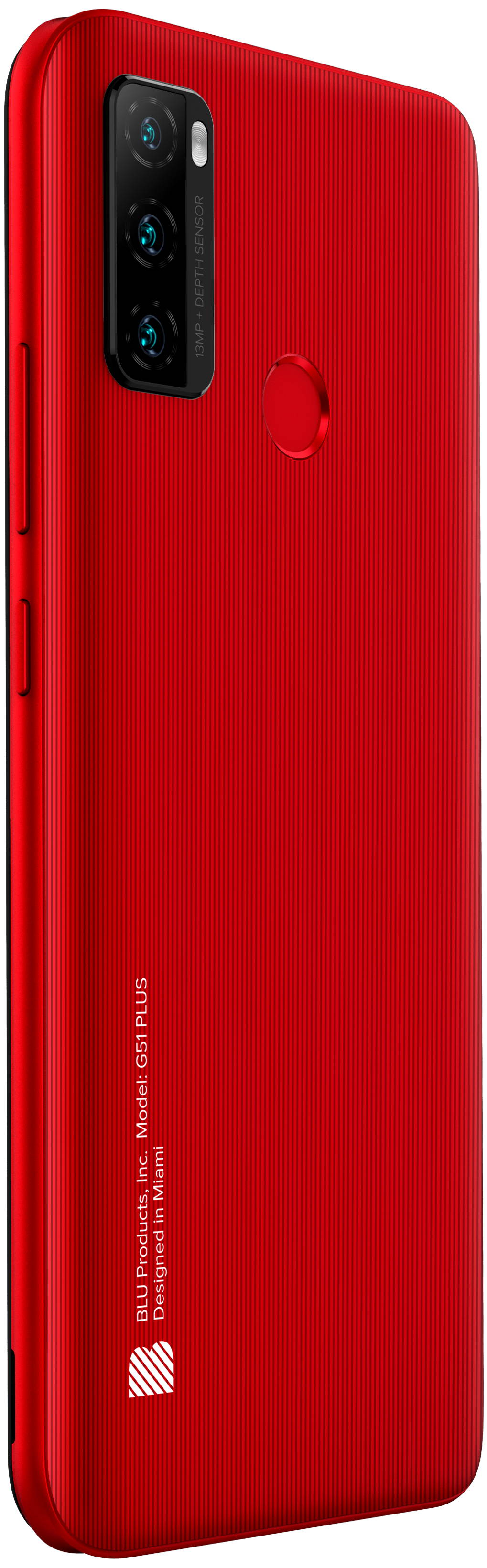 BLU G51 Plus G0510WW 64GB GSM Unlocked Android Smartphone - Black