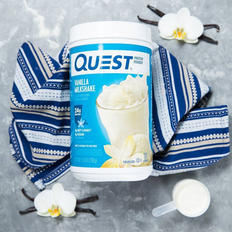 Quest Protein Powder - Vanilla Milkshake - 25.6oz
