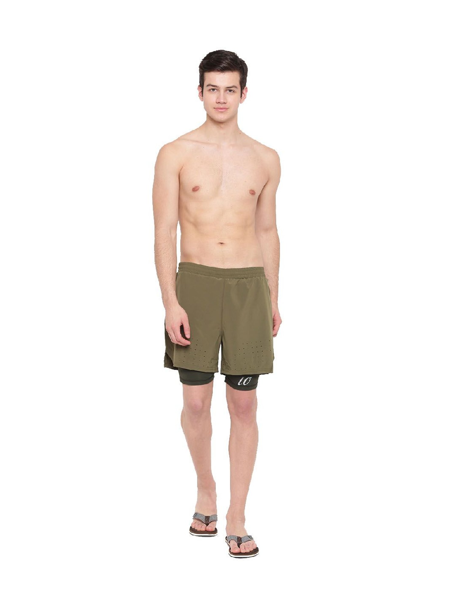 IO Green Comfort Fit Shorts