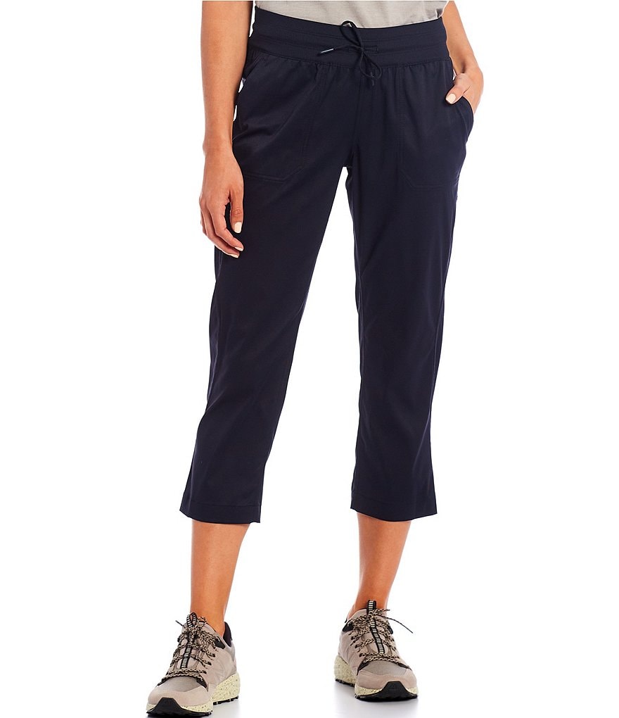 Columbia Anytime Outdoor&trade; Straight Leg Cropped Capri Drawstring Pants