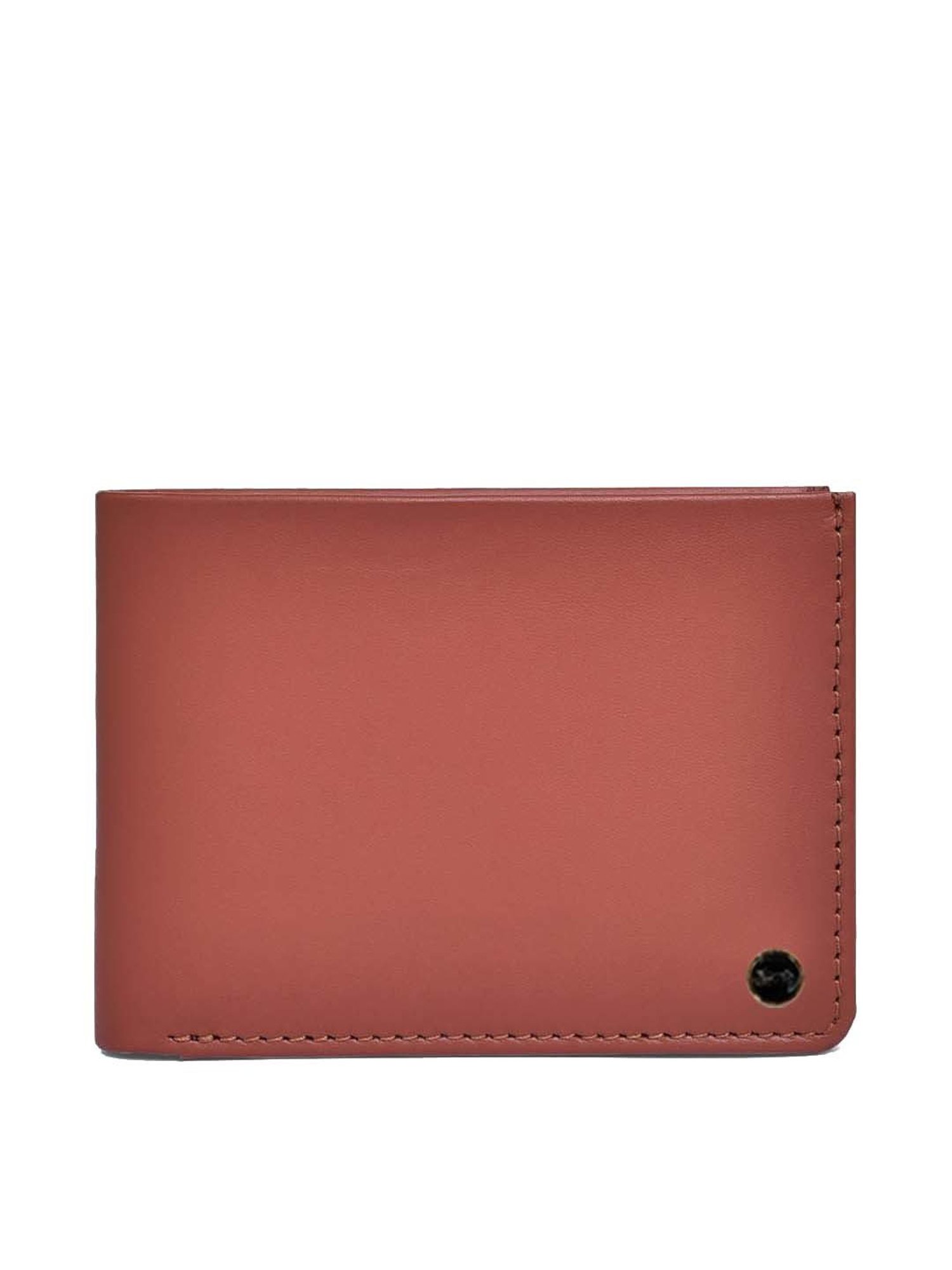 BELWABA Tan Casual Leather Bi-Fold Wallet for Men