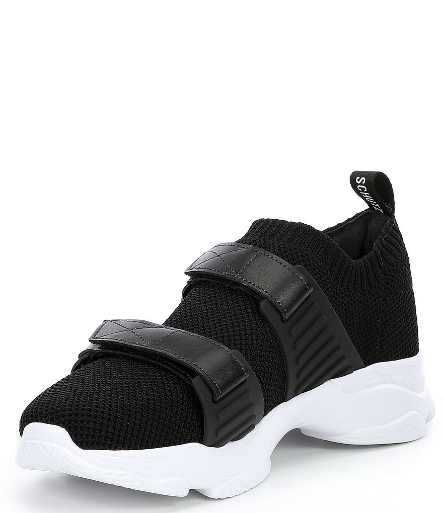Schutz Melyna Adjustable Straps Mesh Slip-On Sneakers