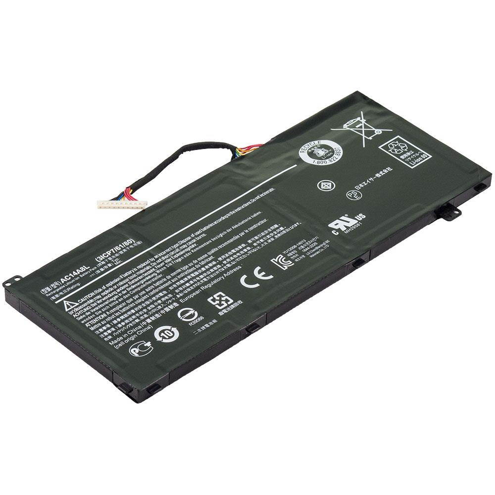 BattPit Laptop Battery for Acer AC14A8L 3ICP7/61/80 KT0030G001 Aspire V15 VN7-571 VN7-571G VN7-572 VN7-572G VN7-591 VN7-591G VN7-592 VN7-592G VN7-791 VN7-791G - [4465mAh/51Wh]