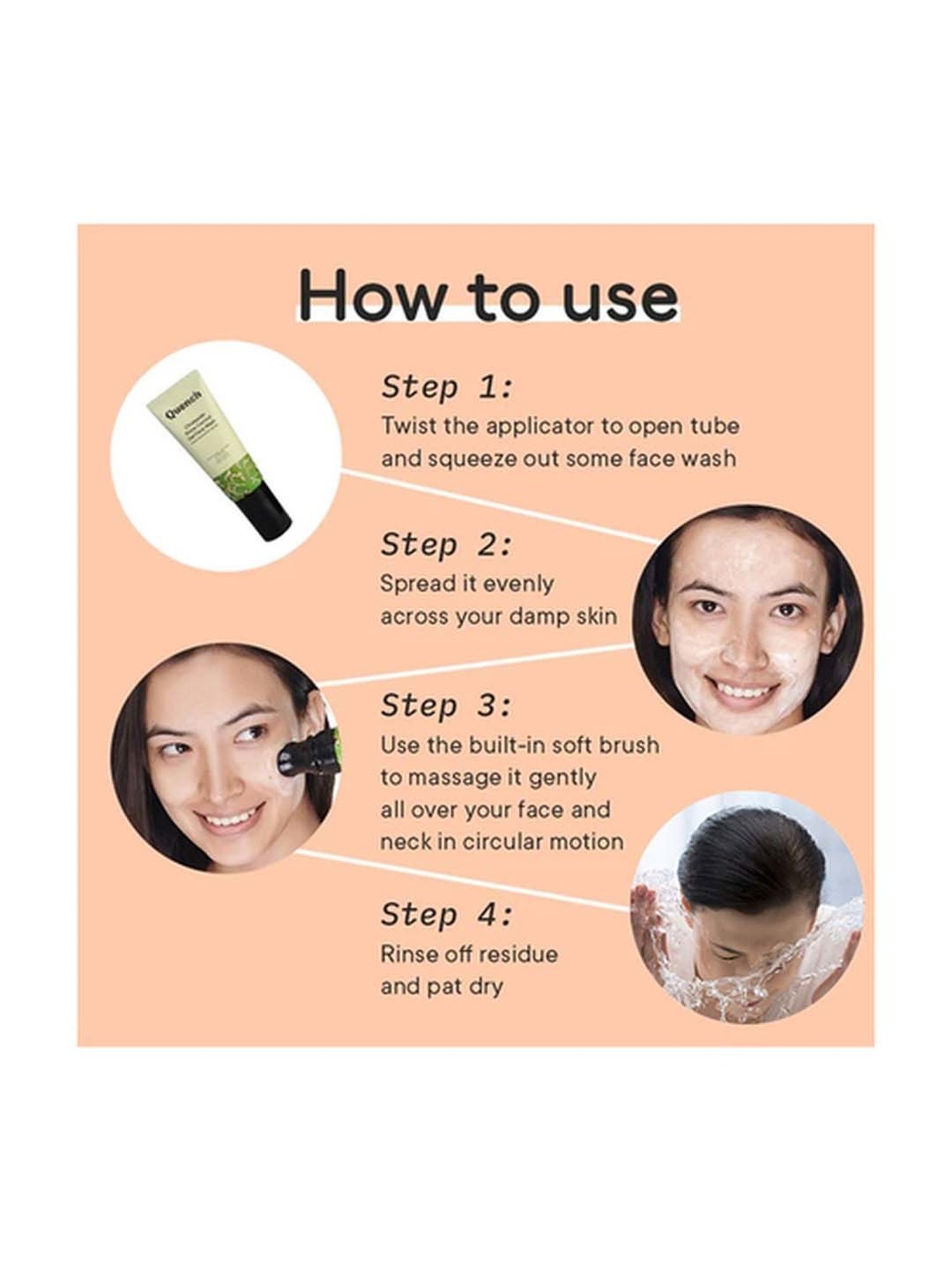 Quench Botanics Chialeader Shine Control Gel Face Wash - 100 ml