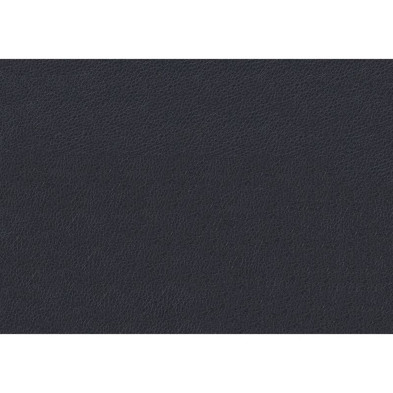 Dining Chair - Black Leather & Chrome - EveryRoom