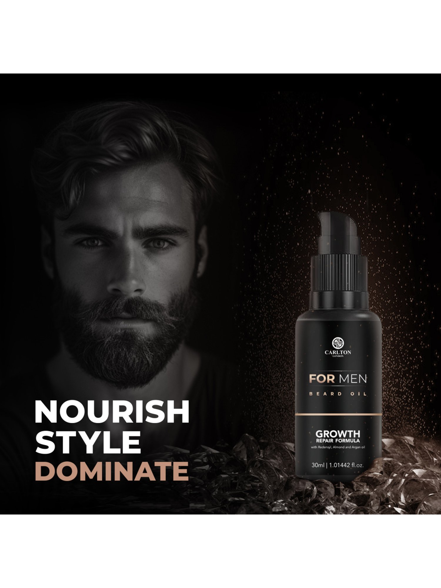 Carlton London Men Beard Oil - 30 ml