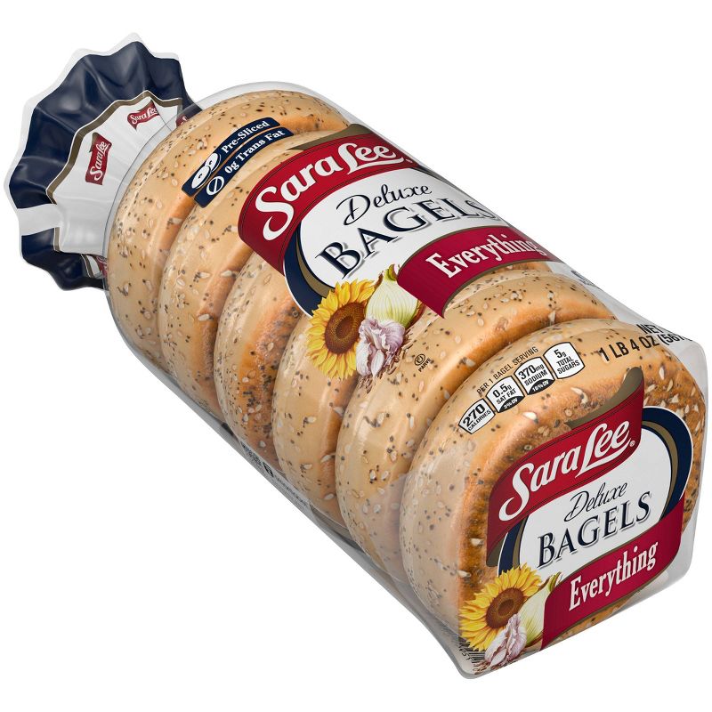 Sara Lee Everything Bagels - 20oz/6ct