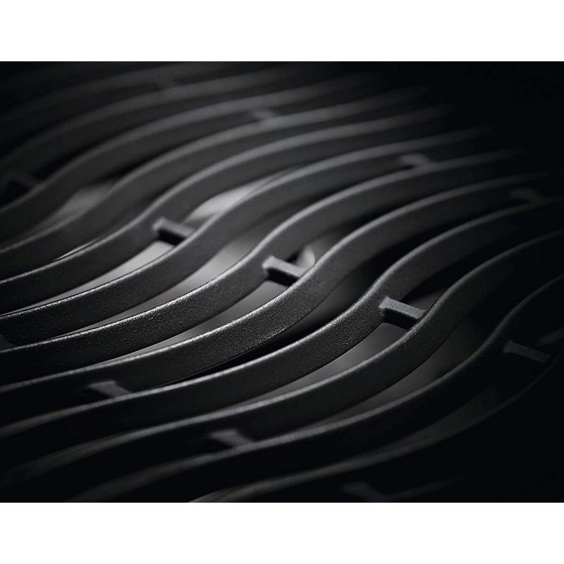 Napoleon Rogue 365 Space Saving 2 Burner 32000 BTU Outdoor Propane Gas Grill with Folding Side Shelves, Black