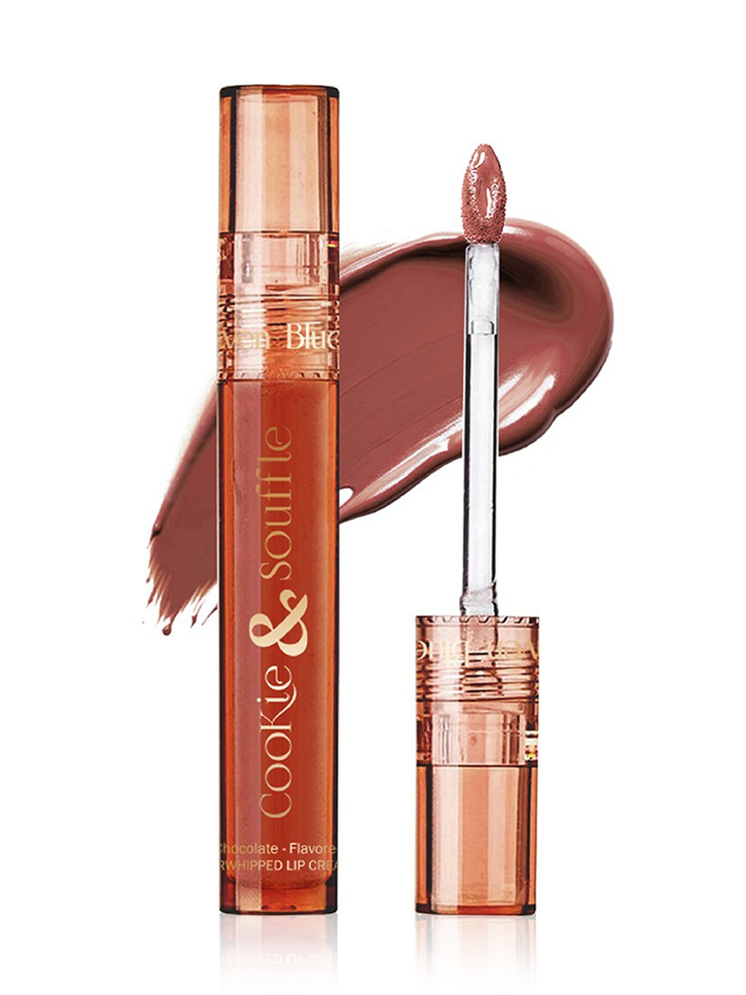 Blue Heaven Cookie & Souffle Chocolate - Flavored Airwhipped Lip Cream Mint Chocolate - 3.2 ml