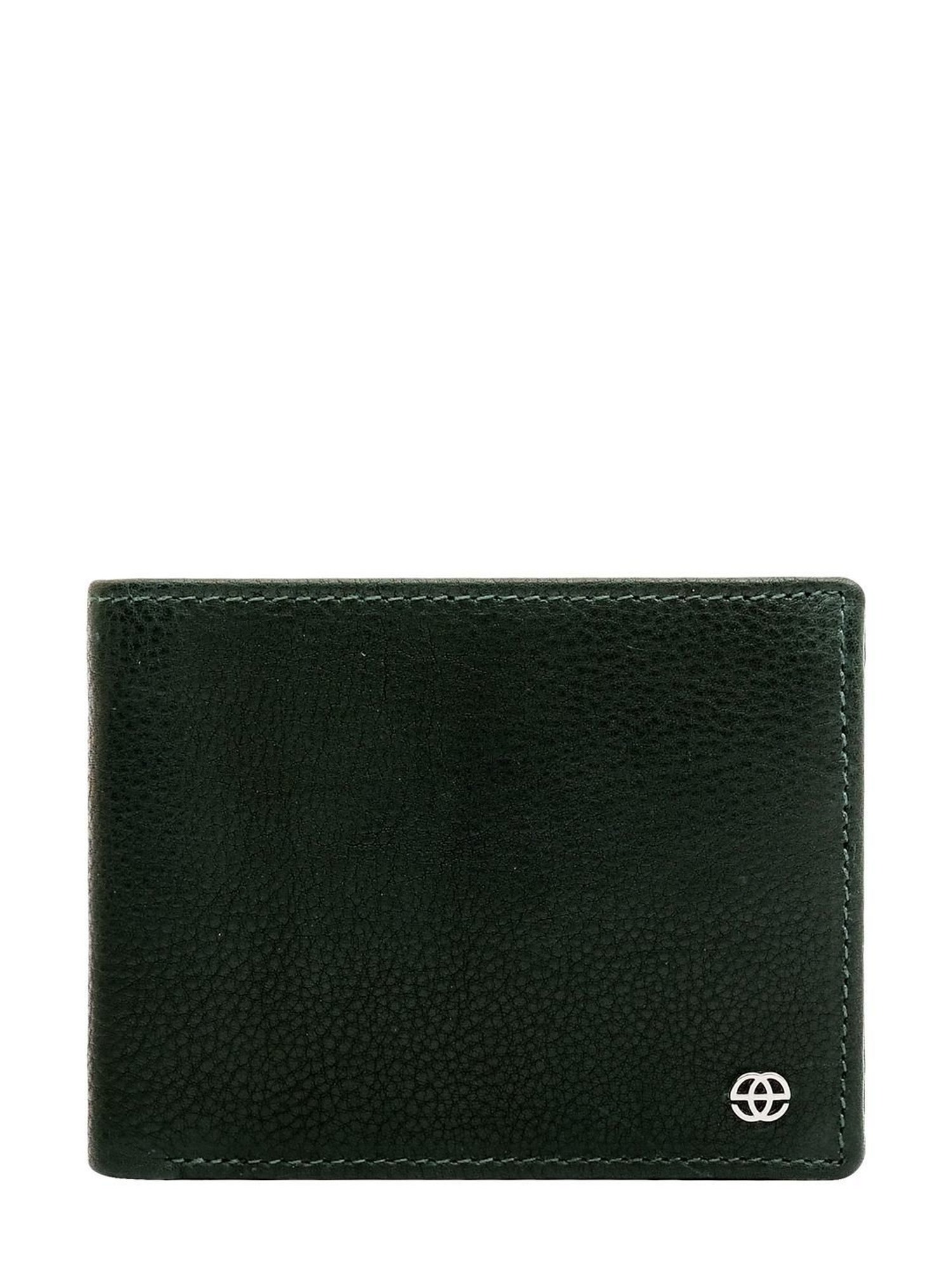 Eske Green Ocean Vintage Textured Bi-Fold Leather Wallet for Men