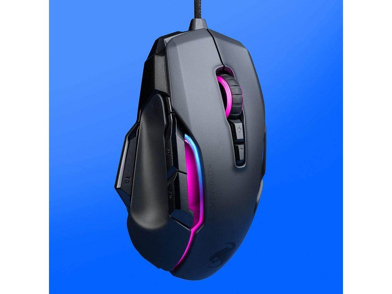 ROCCAT Kone AIMO Remastered ROC-11-820-WE White Wired Optical RGBA Smart Customization Gaming Mouse