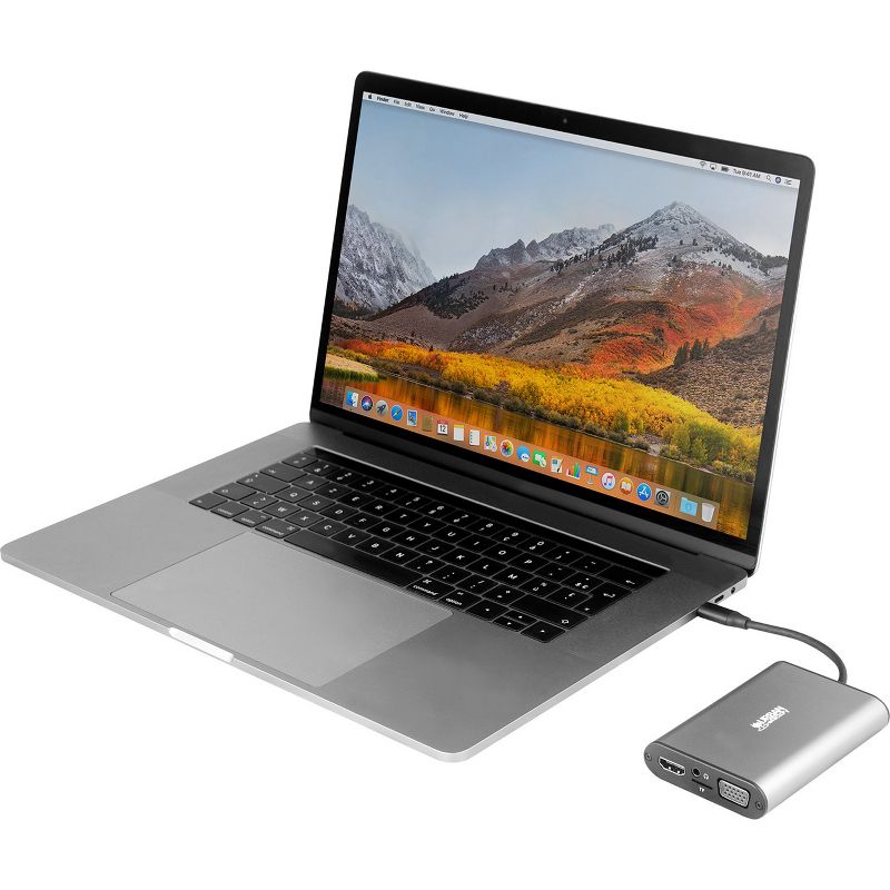 Urban Factory Mobile Station USB Type C - Series 2 - for Notebook - 60 W - USB Type C - 2 x USB Ports - 2 x USB 3.0 - Network (RJ-45) - HDMI - VGA