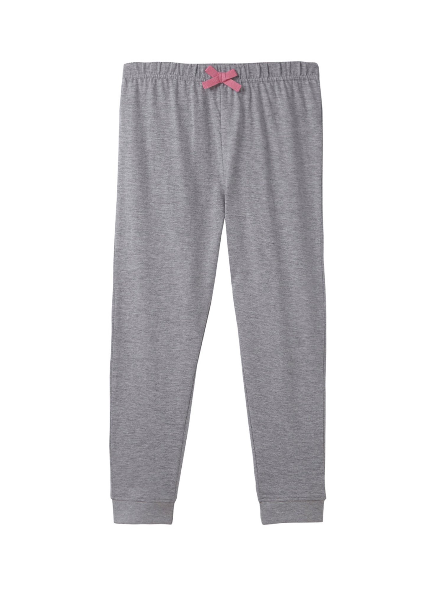 Cub McPaws Girls Pink & Grey Printed Top with Joggers