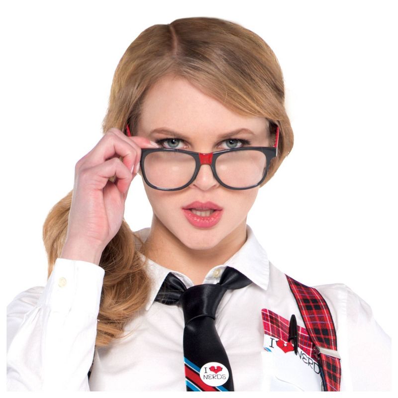 Adult Geek Chic Glasses Accessory Halloween Costume