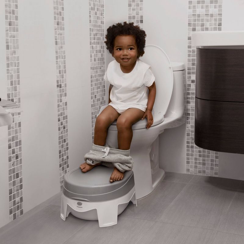 Delta Children PerfectSize 3-in-1 Potty Made with Eco-Friendly Recycled Ocean Material