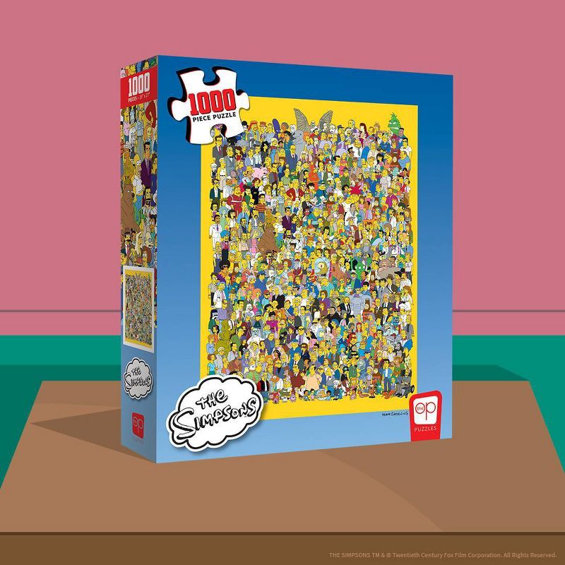 USAopoly Simpsons: Cast of Thousands Jigsaw Puzzle - 1000pc