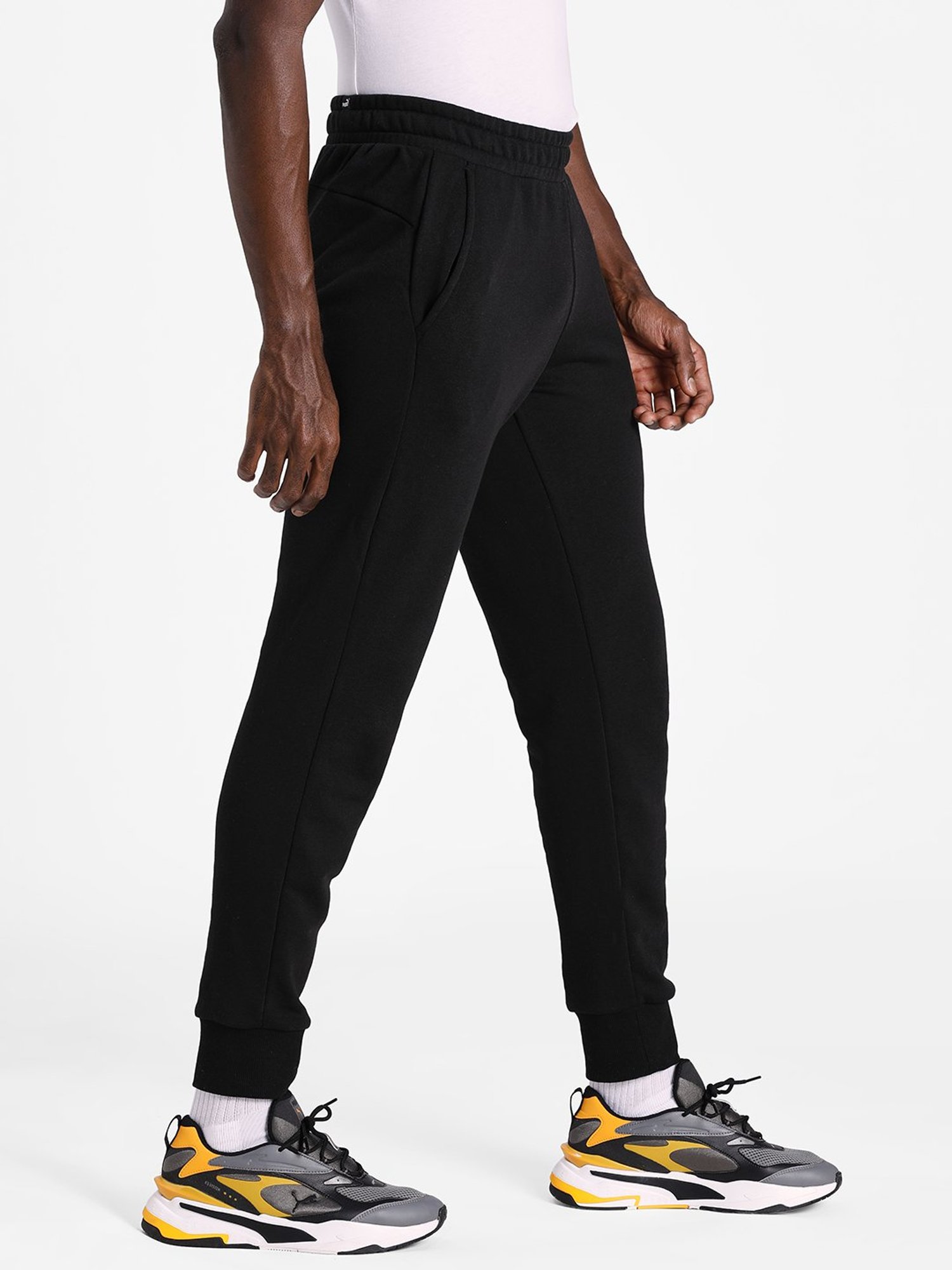 Basics Green Jogger Track Pant
