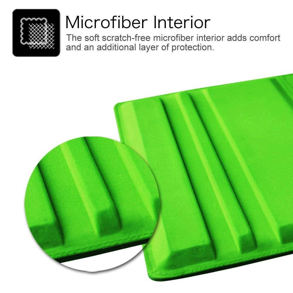 Fintie iPad 9.7 inch 2018 2017 / iPad Air Case - 360 Degree Rotating Stand Protective Cover with Auto Sleep Wake for Apple iPad 9.7" (6th Gen, 5th Gen) / iPad Air 2013 Model, Green