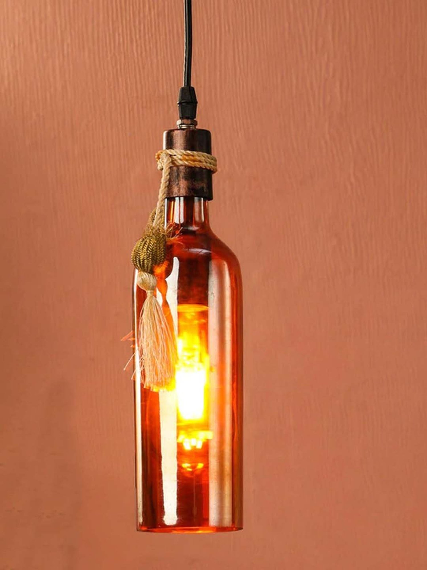 DecorativeRay Red Hanging Light - Set of 1