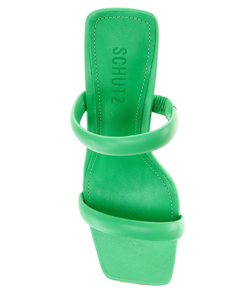 Schutz Ully Leather Slip-On Sandals