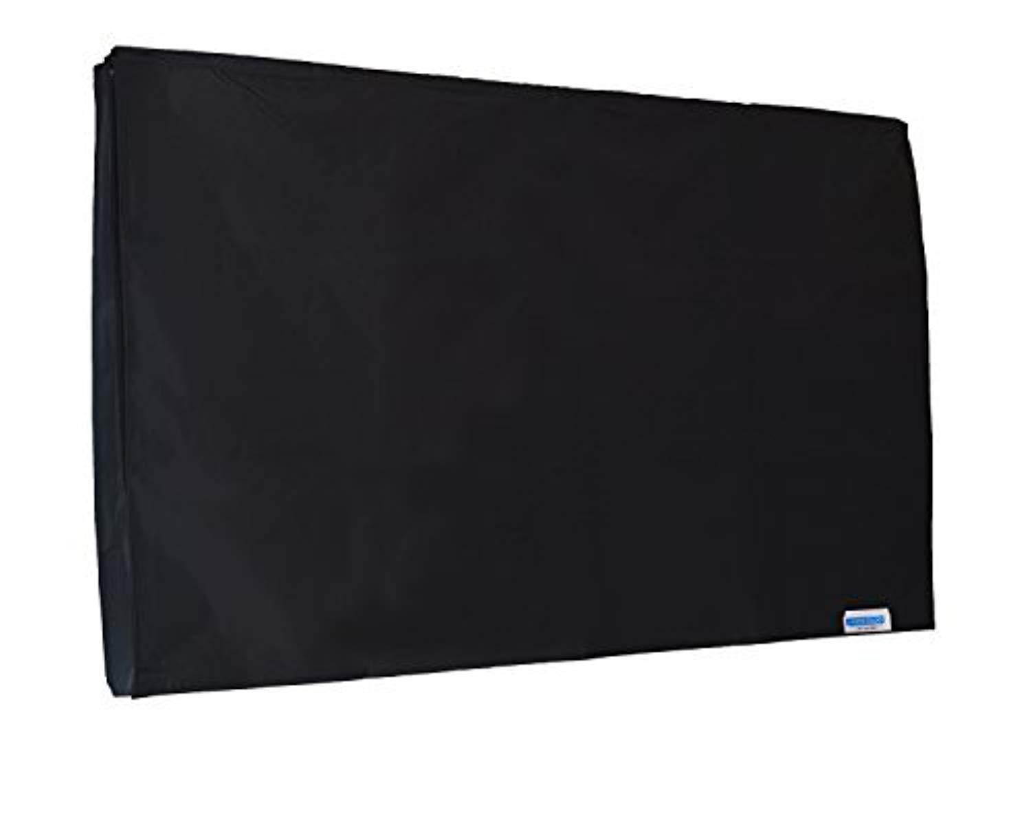 comp bind technology black tv cover for samsung un55j6200afxza 55'' led smart tv,heavy duty,slides easily on your tv, waterproo