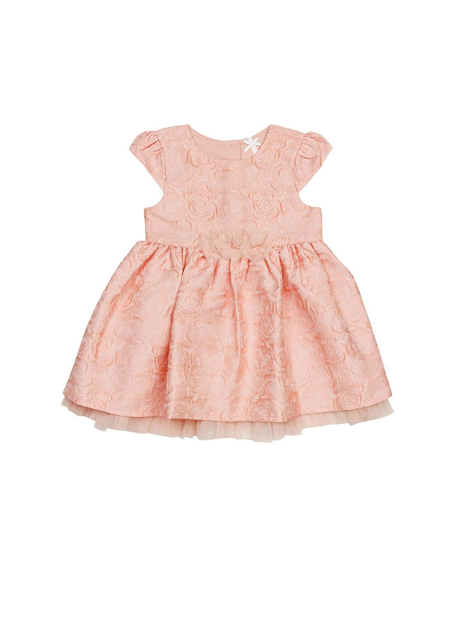 Pink Chick Kids Navy Solid Party Gowns