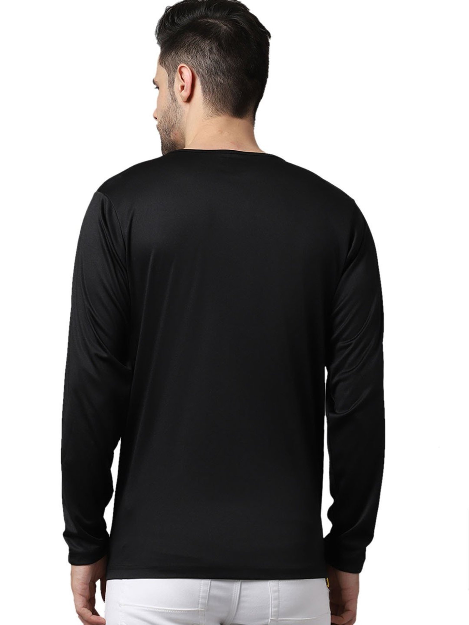 Vimal Jonney Black Regular Fit T-Shirt