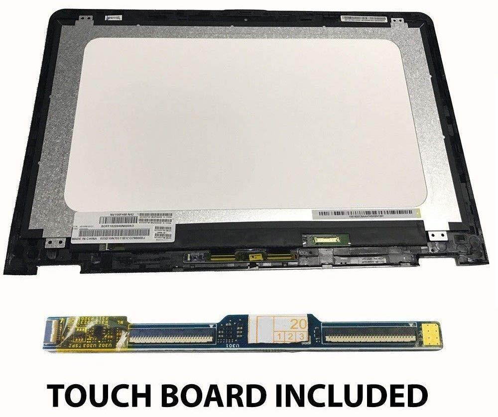 15.6" Touch LCD Screen Bezel PCB 856811-001 for HP Envy x360 M6-AR004DX M6-AQ003DX 30 Pins (Max. Resolution:1920x1080)